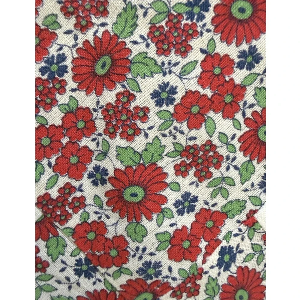 Vtg Antique Lap Wall Flower Basket Quilt Top Exc Cotton Prints, Feedsack 39